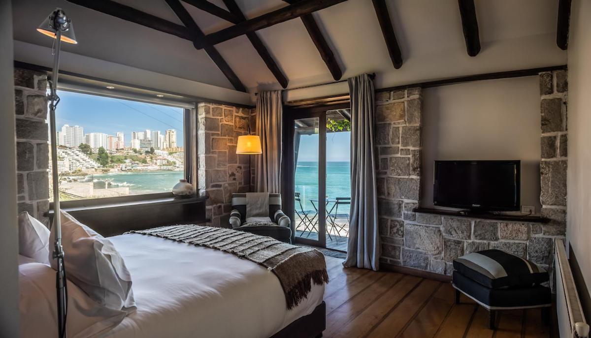 Hotel Boutique Casadoca Concon Bagian luar foto